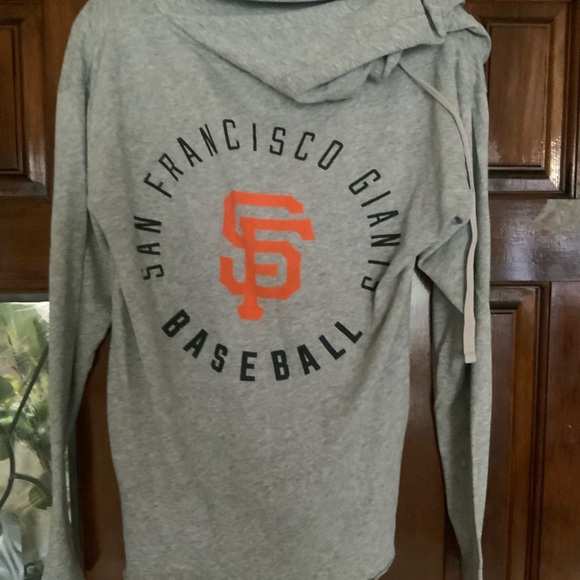 PINK Victoria's Secret San Francisco Giants Heather Gray Hoodie - Picture 4 of 4